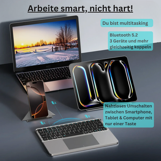 Deine faltbare magic Tastatur