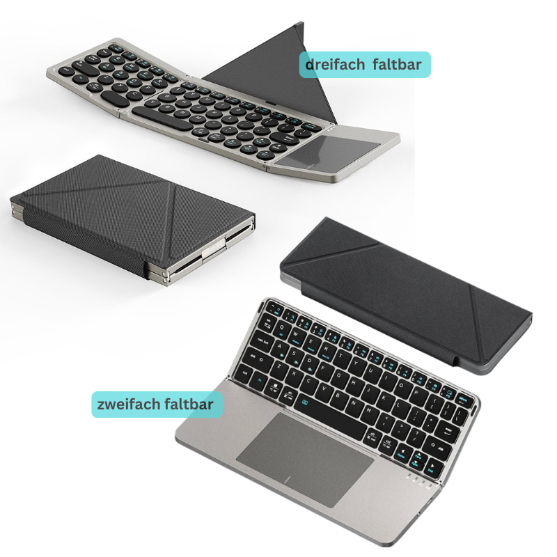 Deine faltbare magic Tastatur