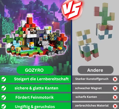 Minecraft Magnetbausteine